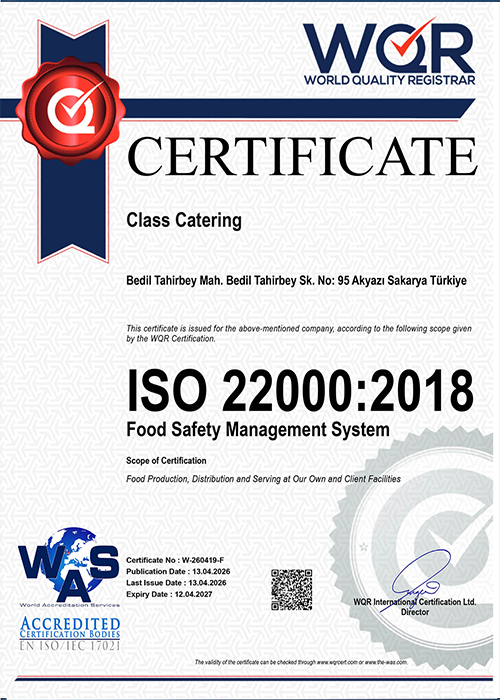 Class | Catering ve Toplu Yemek Hizmetleri